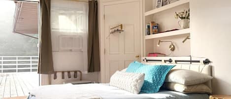 1 chambre, bureau, Wi-Fi, draps fournis