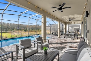 Indoor pool, outdoor pool