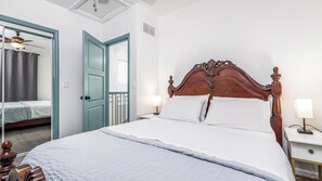 2 bedrooms, iron/ironing board, travel cot, WiFi