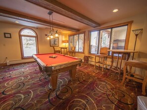Game room - Steps to the Slopes/Pool and Hot Tub Access/Private Patio with Grill (Keystone)