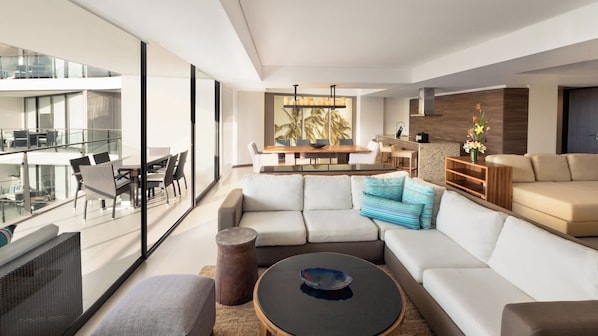TV, stereo, offices