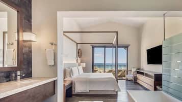 1 chambre, bureau, fer et planche à repasser, lit parapluie