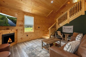 Älytelevisio, takka