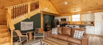 NEW HOT TUB Cozy Cabin Cumberland River near Lake Cumberland~Firepit~New build