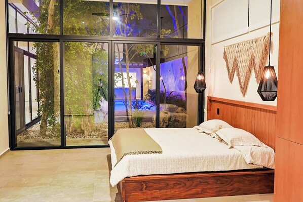 Deluxe Villa, Pool View | 4 bedrooms, hypo-allergenic bedding, down comforters, memory foam beds - HOUSE TULUM  (Tulum)