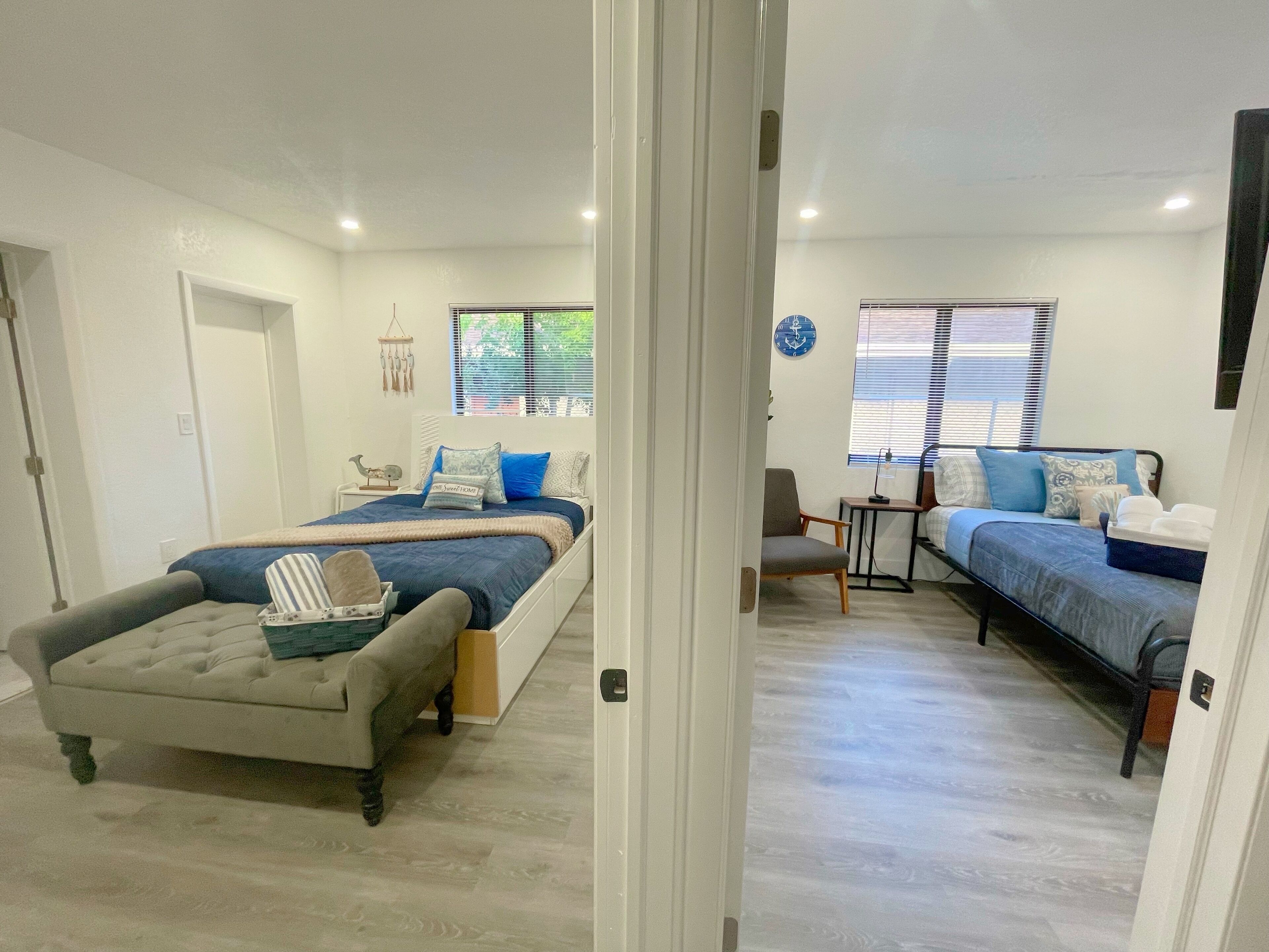 4 bedrooms, in-room safe, desk, iron/ironing board