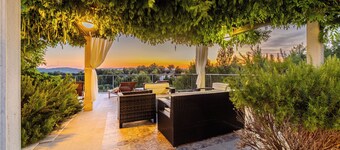 Villa Julia with a private heated pool, ideal for large groups