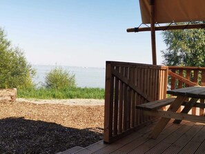 Tent | Exterior - Cozy Tent Lodge With Sanitary Facilities (Enkhuizen)