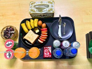 Engelsk frokost er inkludert hver dag