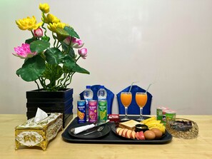 Engelsk frokost er inkludert hver dag