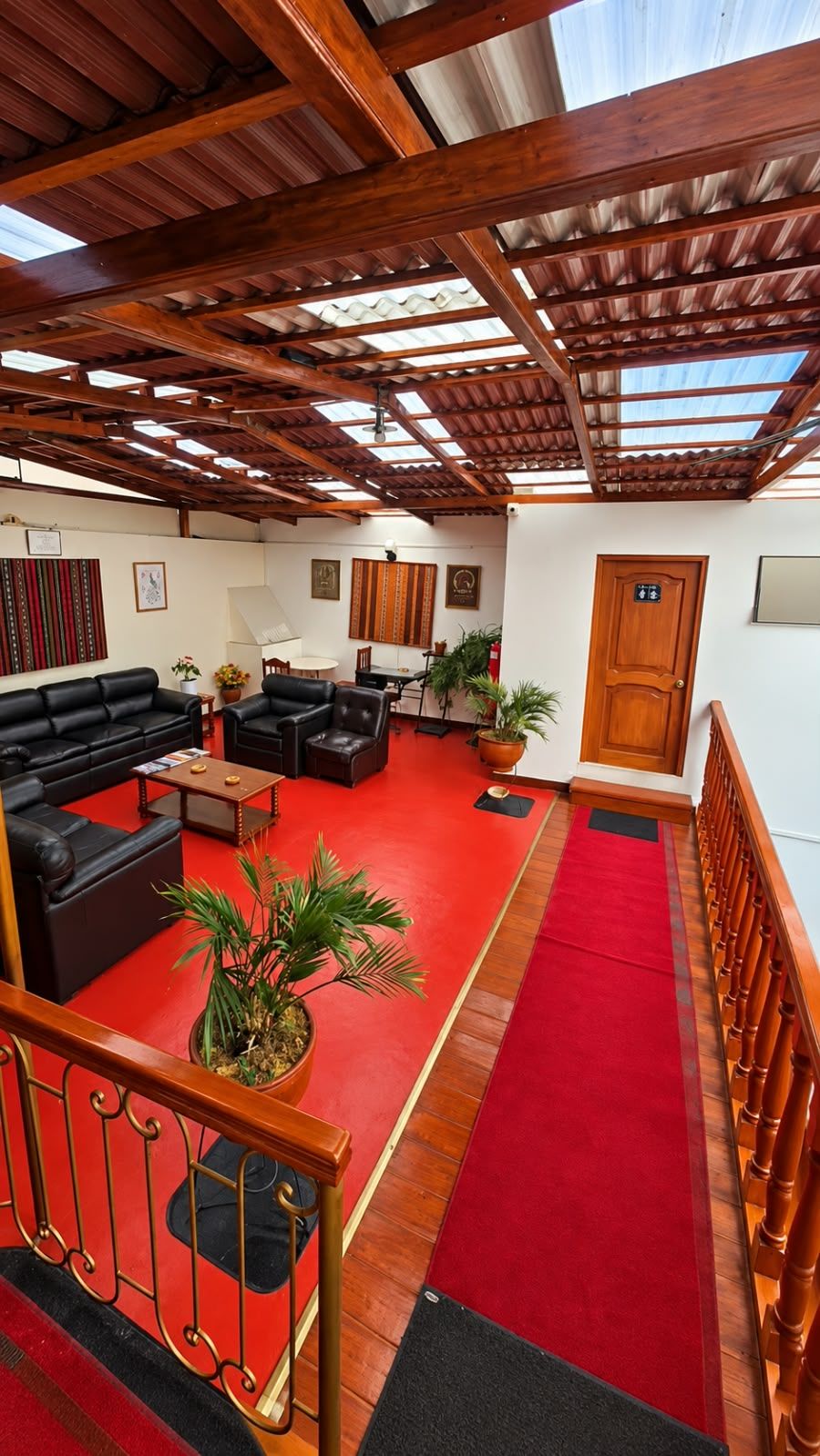 Sala de estar en el lobby