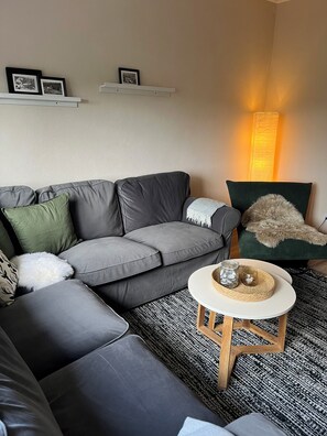 Una Smart TV, libros, una videoteca