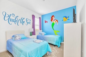 Habitación con temática infantil