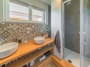 House | Bathroom - Modern Holiday Home in Ouffet With Terrace (Ouffet)