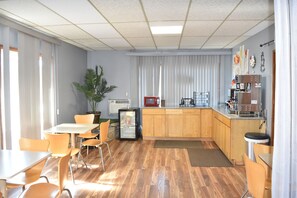 Selvbetjent frokost er inkludert hver dag