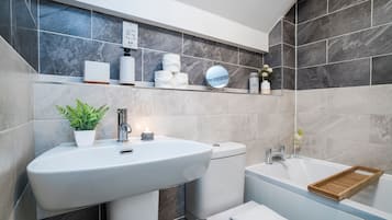 Hair dryer, towels