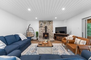 智能电视、壁炉