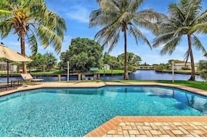 Beheizter Pool