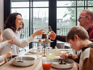 House | Dining - Sauna Lodge Stay With Hillview (Neufchateau)