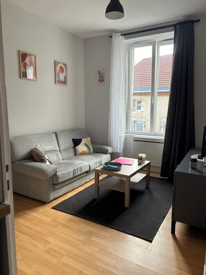 Living area - Studio in the center of town. In the heart of Auvergne! (Gannat)