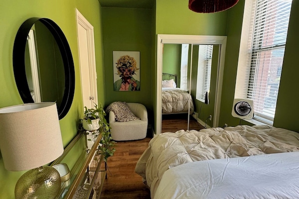 1 habitación, wifi y ropa de cama