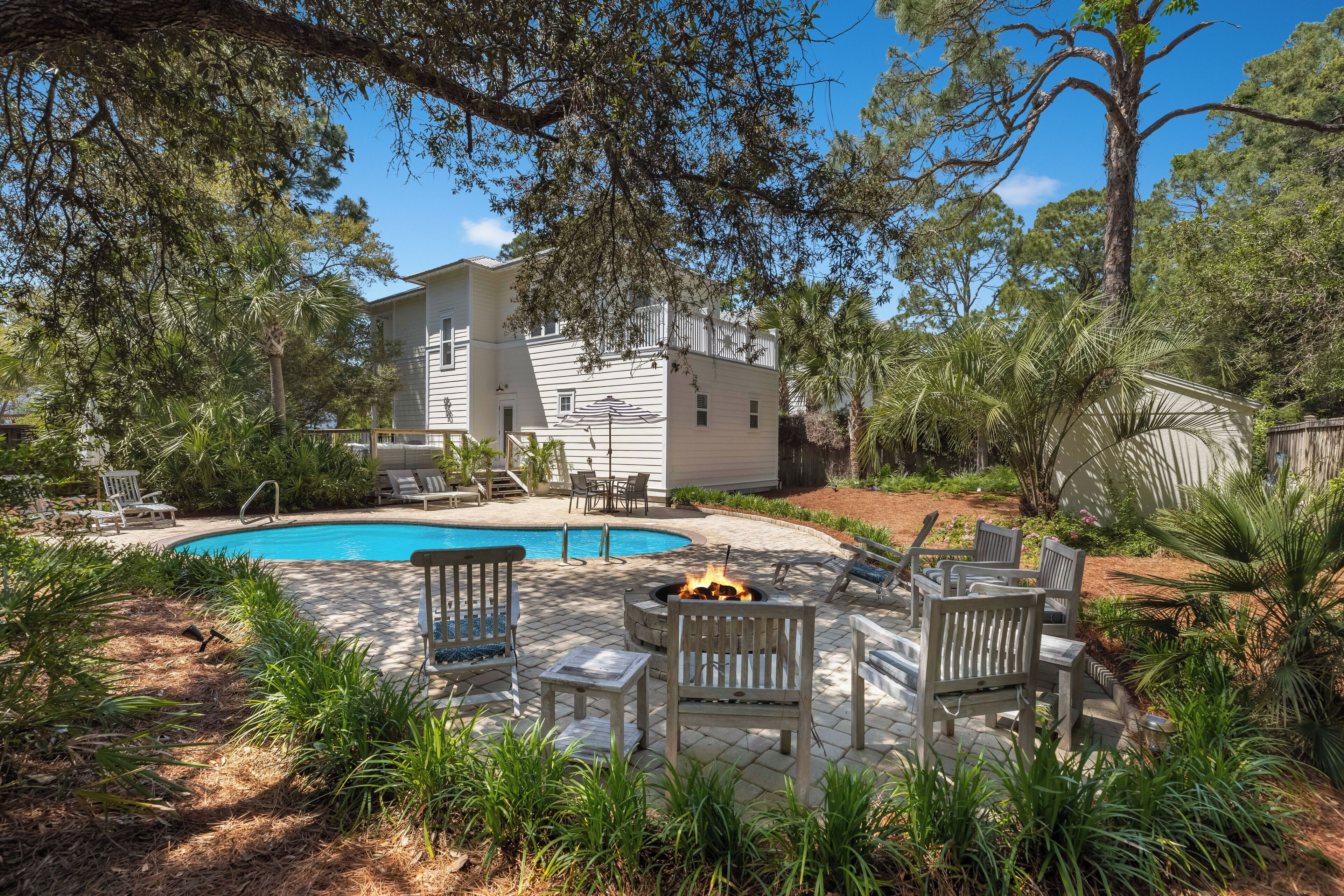 Seagrove Beach Cottage ~ Private Heated Pool ~ 3 Beach Access