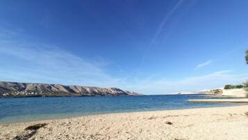 Accommodatie ligt op het strand