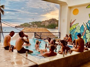 Basic Shared Dormitory | Terrace/patio - Sohla Rooftop Hostel (San Juan del Sur)