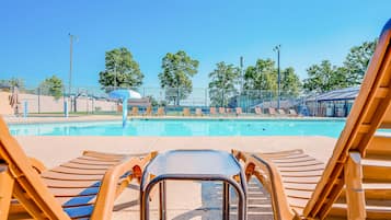 Indoor pool, a heated pool