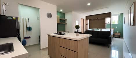 Overnatningsstedets facade