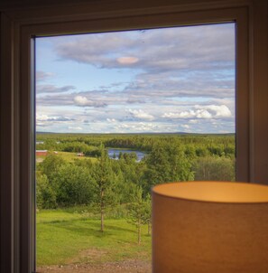 View from room - ÁILU - Arctic Hotel Apartments (Lannavaara)