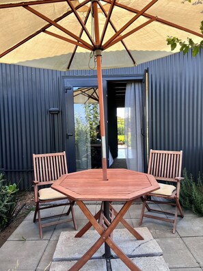 Comfort kamer, uitzicht op tuin | Luxe beddengoed, bedden met traagschuimmatrassen