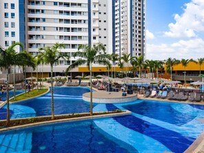 Indoor pool, 3 outdoor pools - Solar das Águas Park Resort Reserve Temporada (Olímpia)