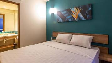 Allergikerbettwaren, laptopgeeigneter Arbeitsplatz, kostenloses WLAN