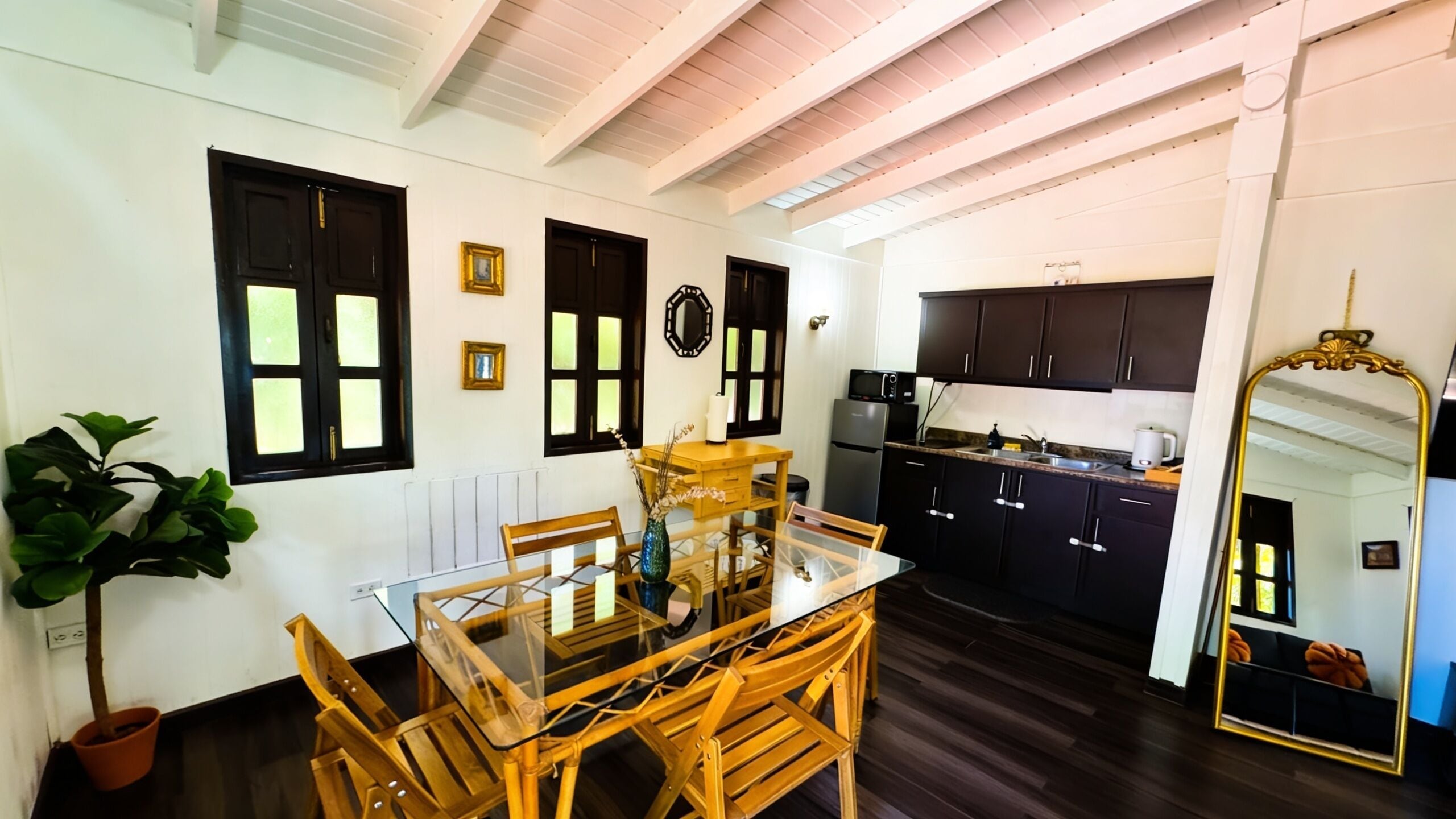 Traditional Villa, Non Smoking, Kitchenette | Private kitchen | Electric kettle, cleaning supplies