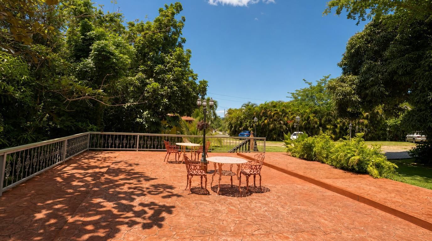 Terraza o patio