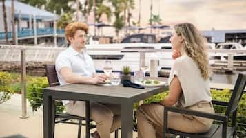 Opções para refeição ao ar livre