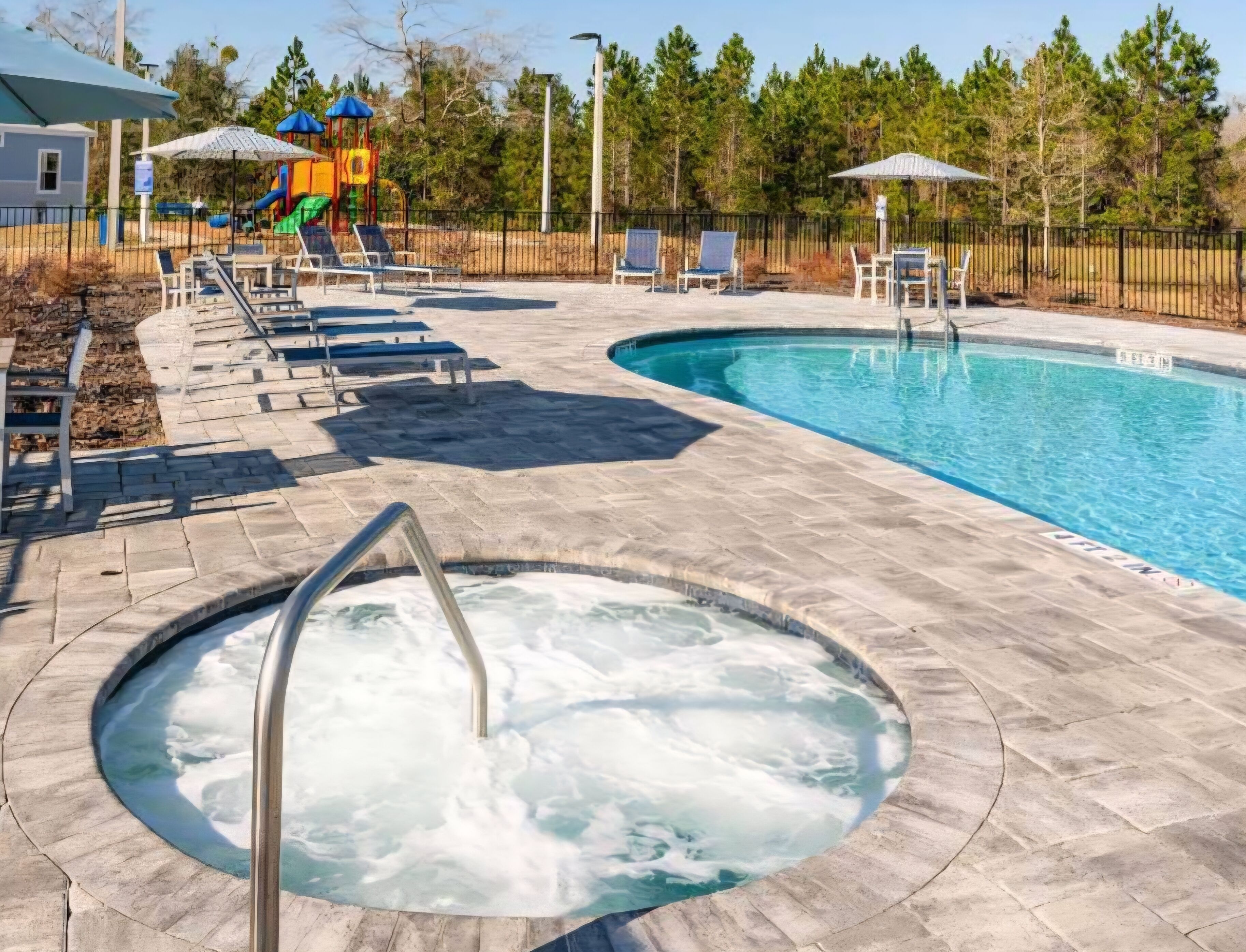 Alberca al aire libre 