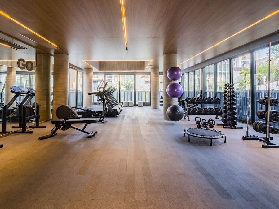 Fitnessbereich