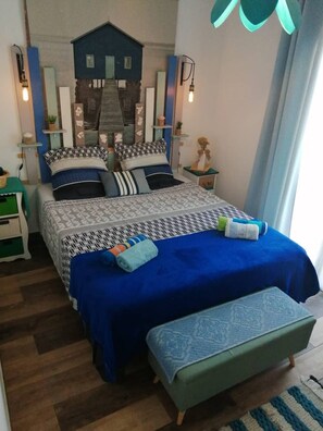 2 chambres, Wi-Fi gratuit, draps fournis