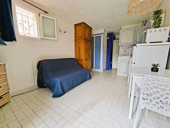 Interior - Studio cabine face à la plage de la Roquille (LE CAP D AGDE)