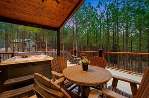 Idromassaggio all'aperto