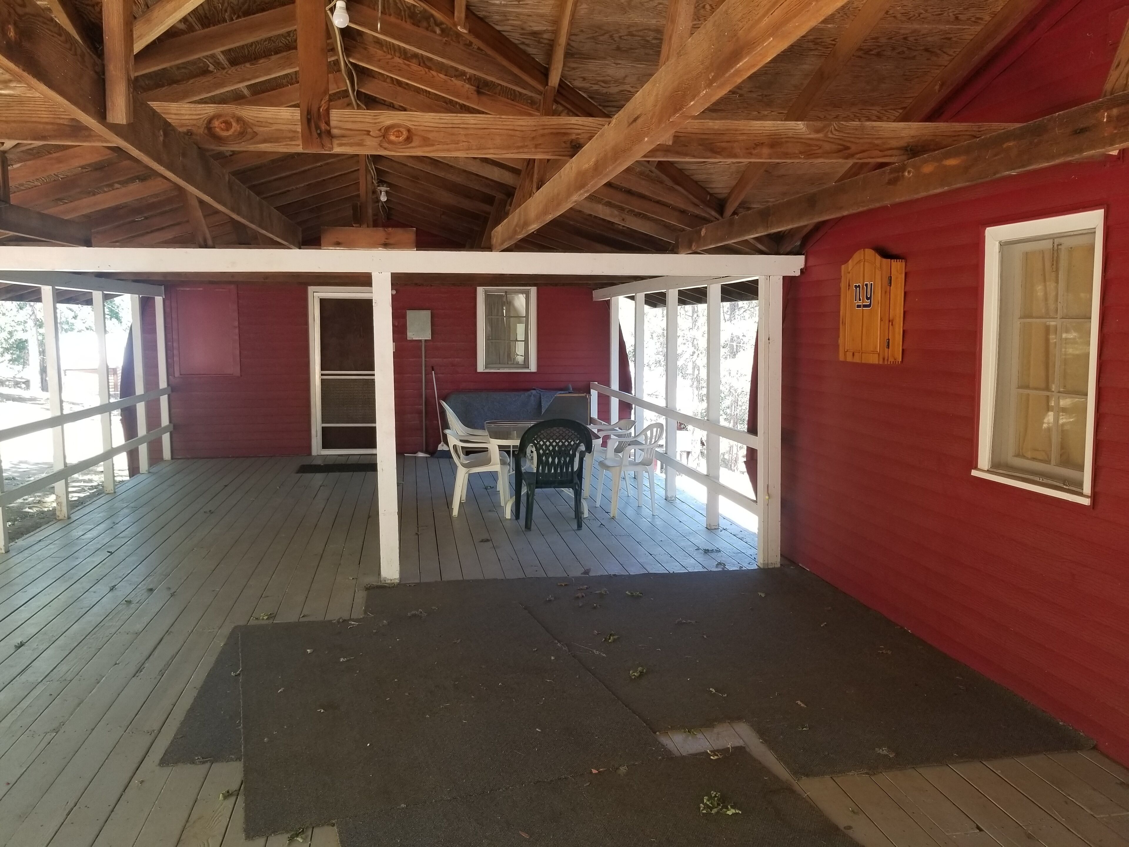 Cabin, Patio, Lake View | Terrace/patio