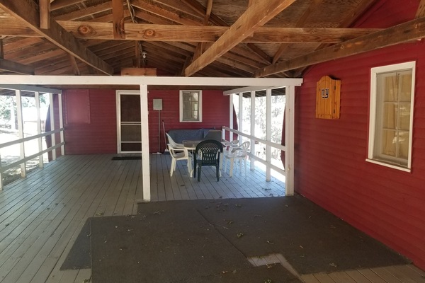 Cabin, Patio, Lake View | Terrace/patio