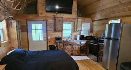 Cozy cabin in pleasant Lebanon with AC