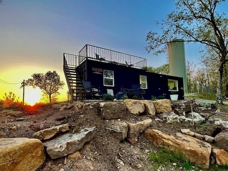 Exterior. Water Tower Container-Beautiful views and surroundings-Secluded