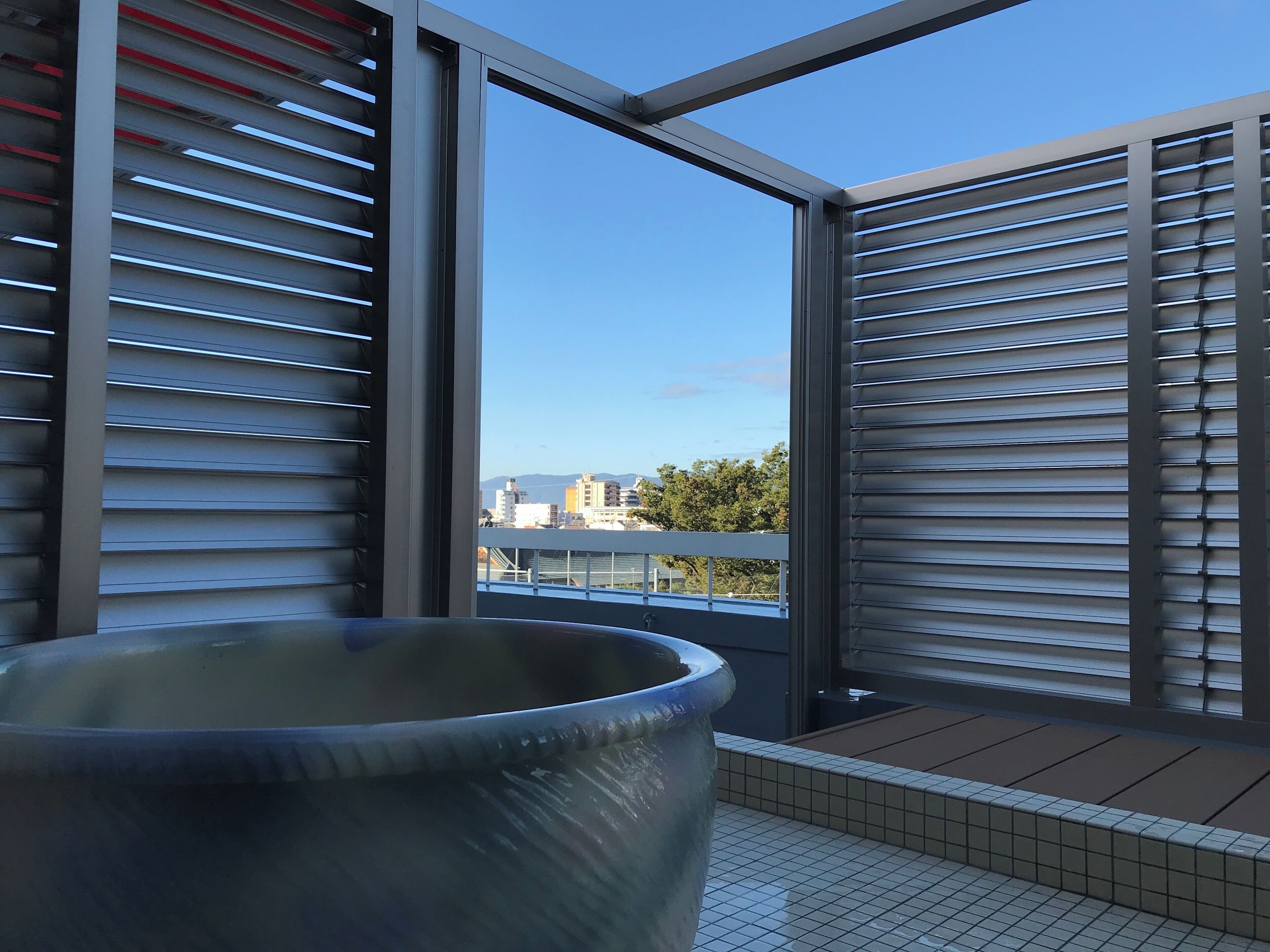 Bain à remous extérieur