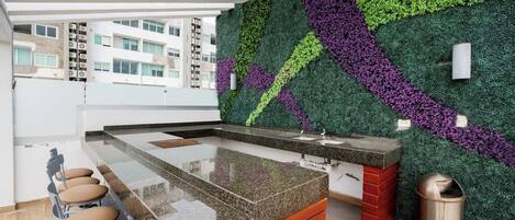 المنطقة المحيطة بالمنشأة