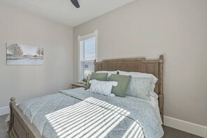3 bedrooms, iron/ironing board, travel cot, WiFi