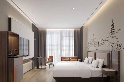 Down duvets, free minibar, in-room safe, individually decorated